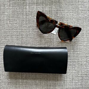 Saint Laurent heart sunglasses